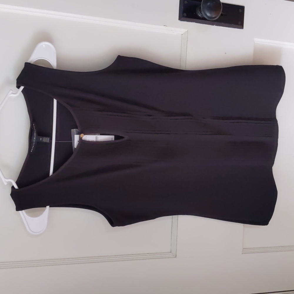 White House Black Market essential knit sleeveless top